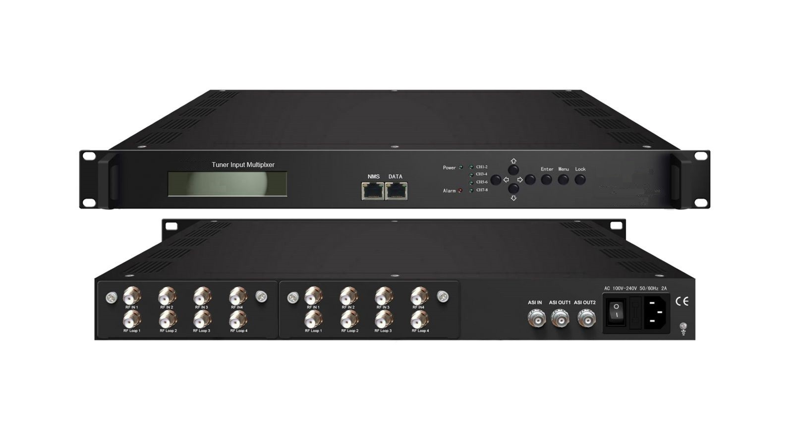 8 tuner atsc multiplexer