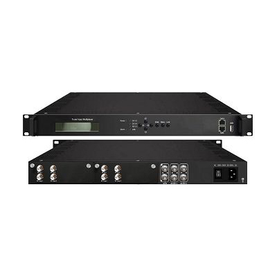 4 Tuner(2 DVB-S2 and 2 DVB-(T))+2 ASI input ports to ASI ip Multiplexer