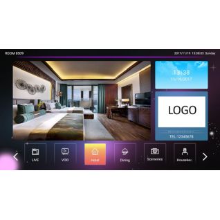 IPTV System for Hotels with Middleware